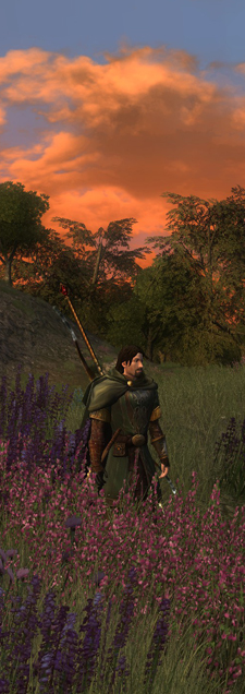 LotRO - Rohan sunset