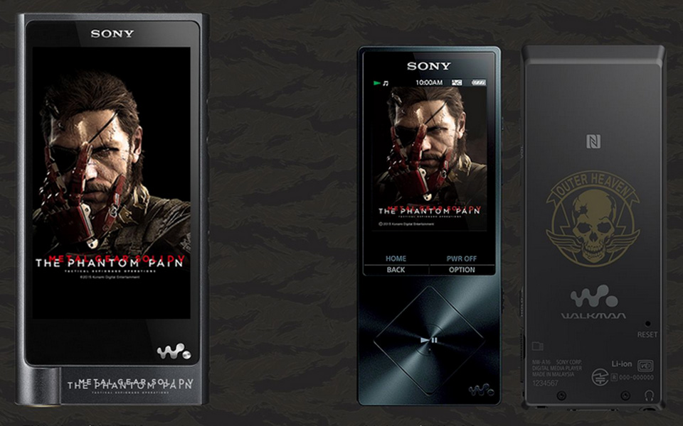 Sony's 'Metal Gear Solid V' edition Walkman players