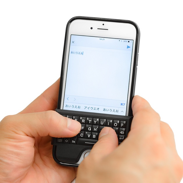 Iphone 6 6s用合体型キーボードが8月11日発売 Bluetooth接続で4980円 自撮り用リモコン機能も Engadget 日本版