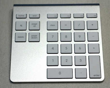 Apple number pad for ipad