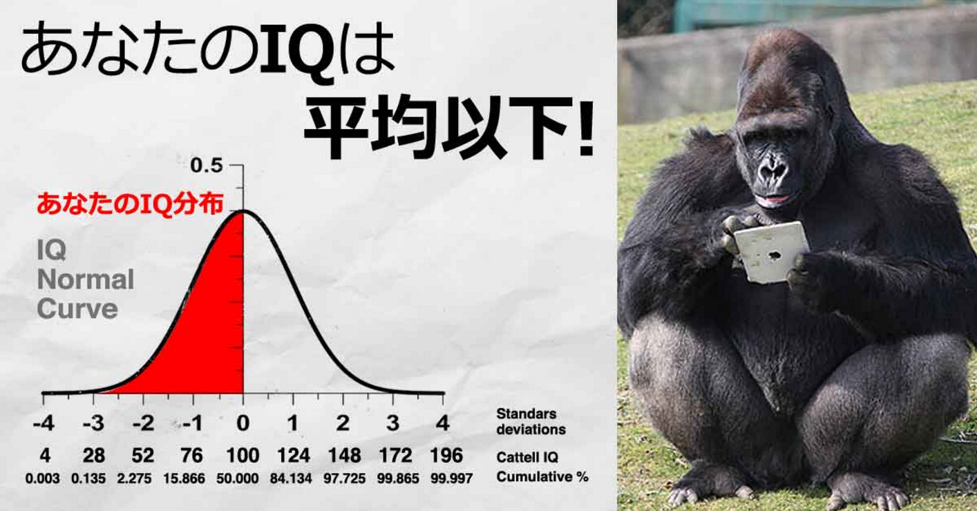 Iq チンパンジー チンパンジーの知能、半分は遺伝