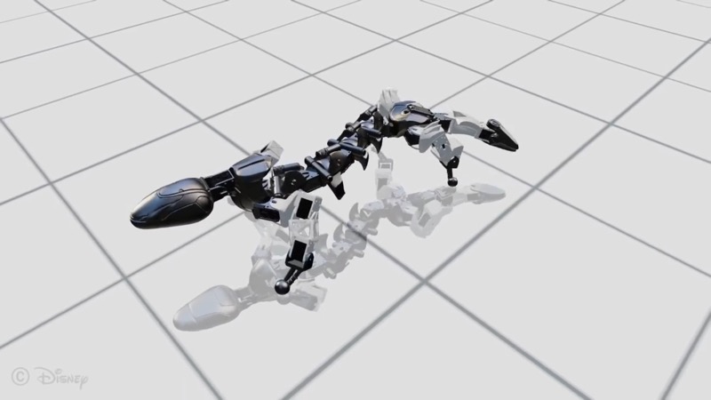 五本足も多関節も自在 ディズニーが多脚ロボ生物の自動設計ツールを開発 そのまま3dプリントで可動 Engadget 日本版