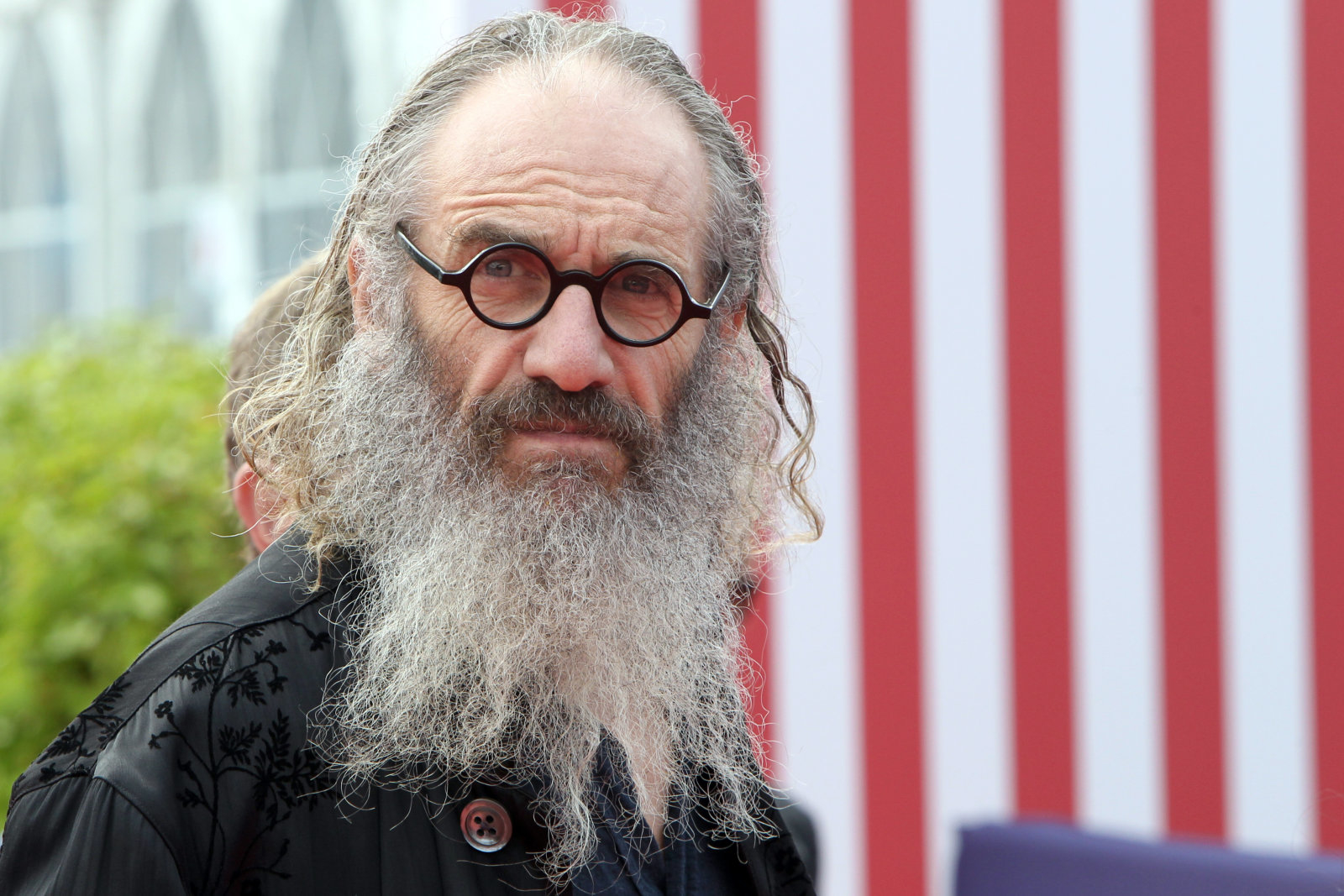 British director, Tony Kaye arrives for the screening of his latest movie "Detachment", during the 37th American Film Festival, in Deauville, northwestern France, on September 9, 2011. The event runs until September 11.   AFP PHOTO / KENZO TRIBOUILLARD (Photo credit should read KENZO TRIBOUILLARD/AFP/Getty Images)