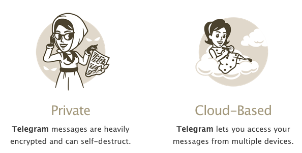 telegram seguridad nube