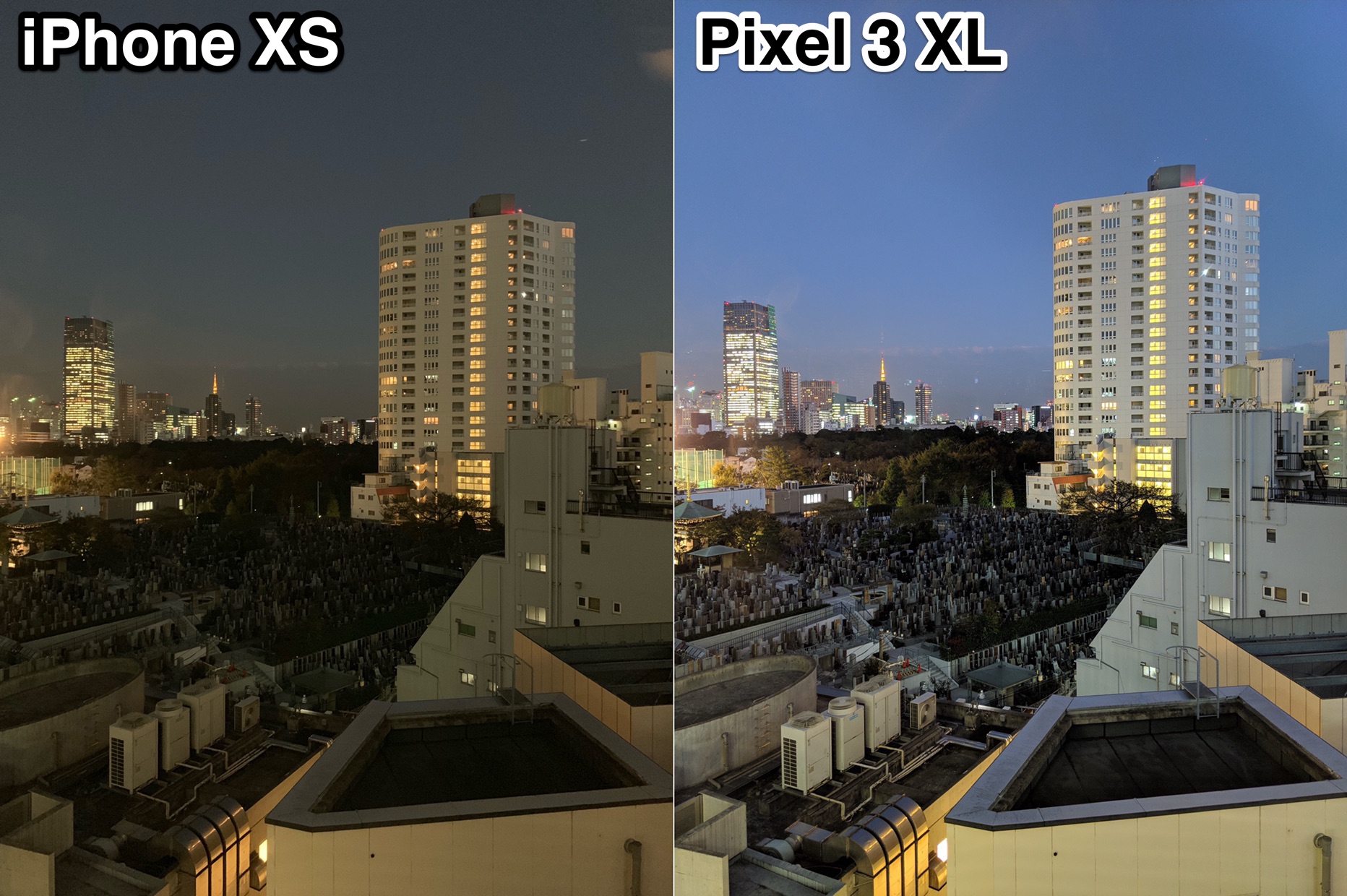 Iphone Xsを煽ったpixel 3 夜間モード がえぐい 暗視カメラか Engadget 日本版