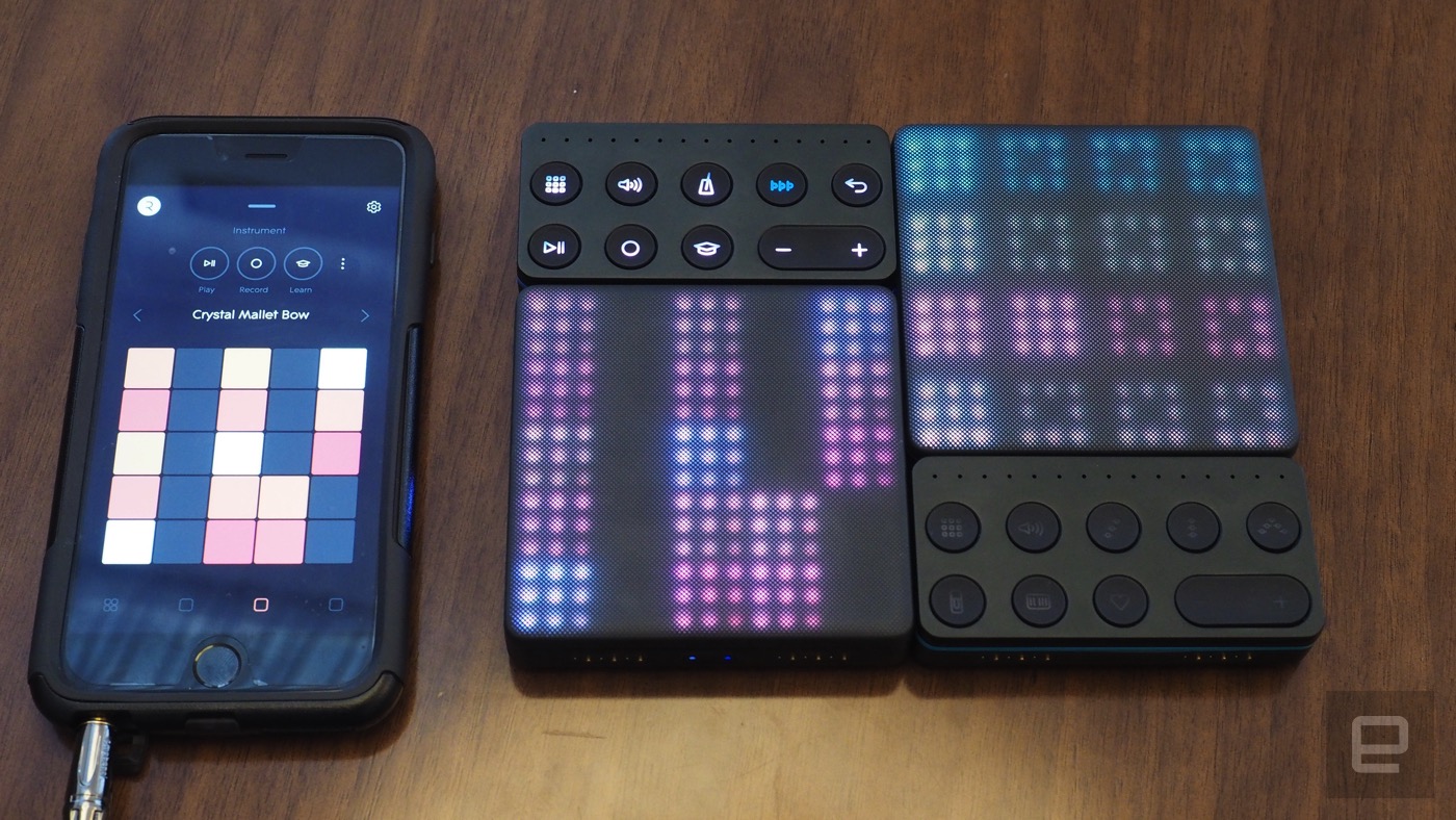 Roli Blocks is an affordable, modular way to make electronic music