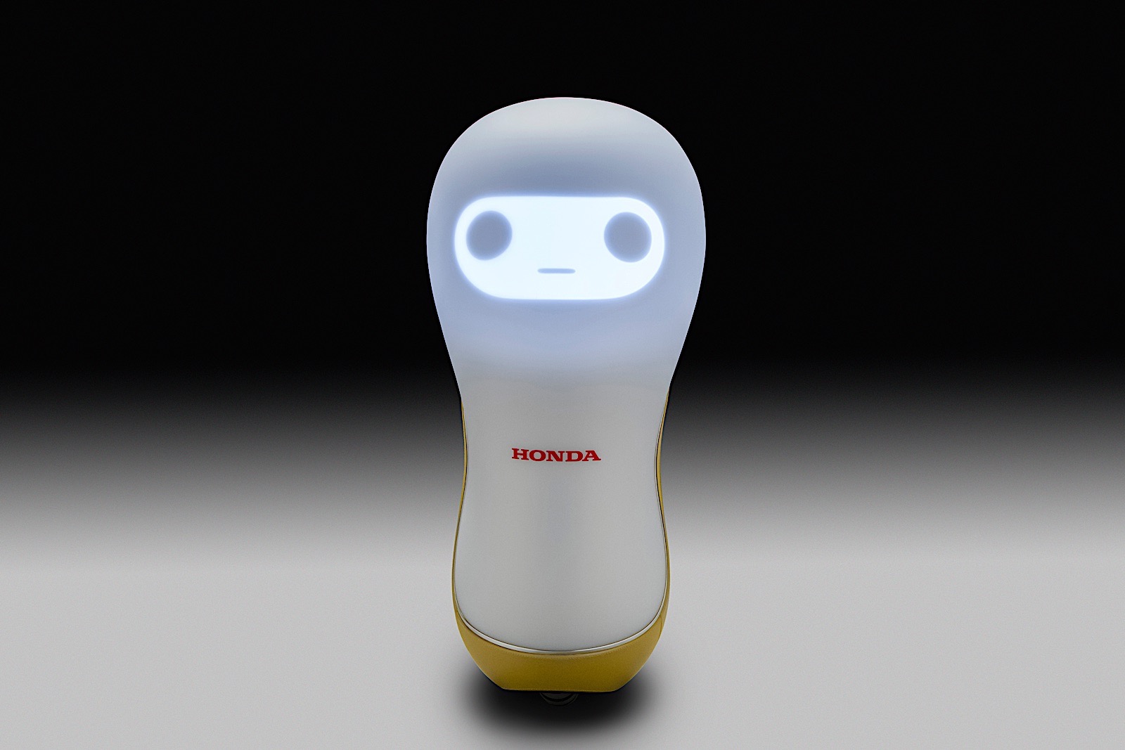 Hondaâ€™s 3E-A18 displays simple and easy-to-understand facial expressions with a friendly design.