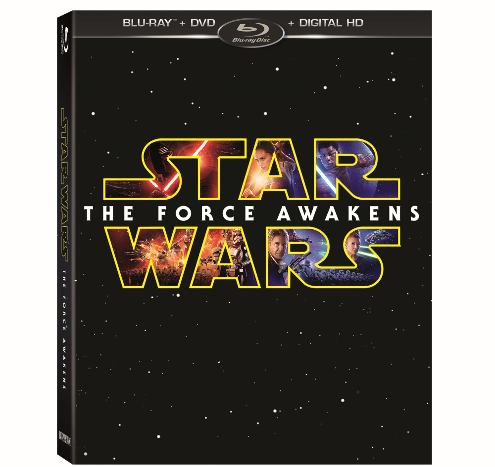 Star Wars: The Force Awakens Blu-ray box