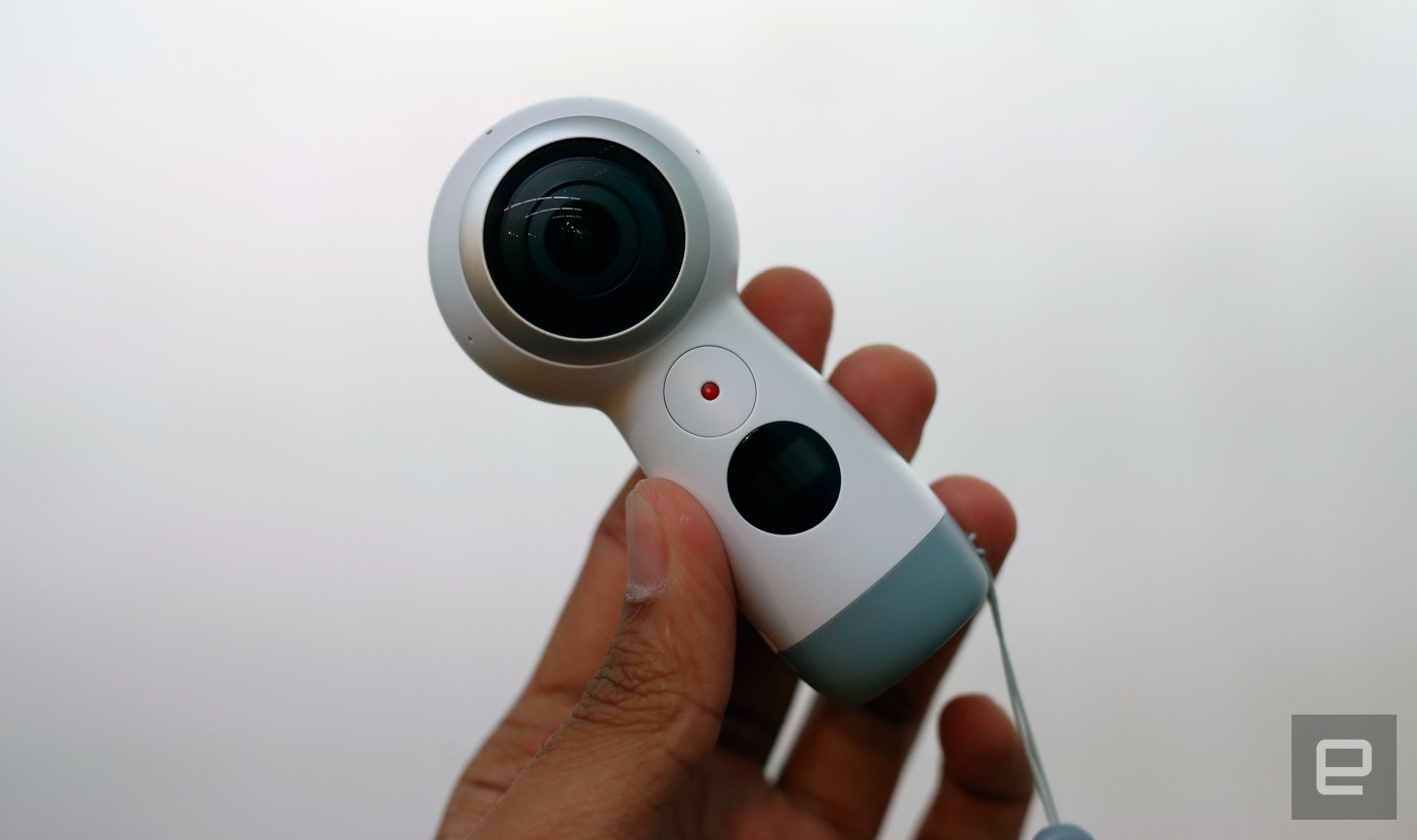 新gear 360発表 Iphone対応 高性能で安い 4kソーシャル360カメラ Engadget 日本版