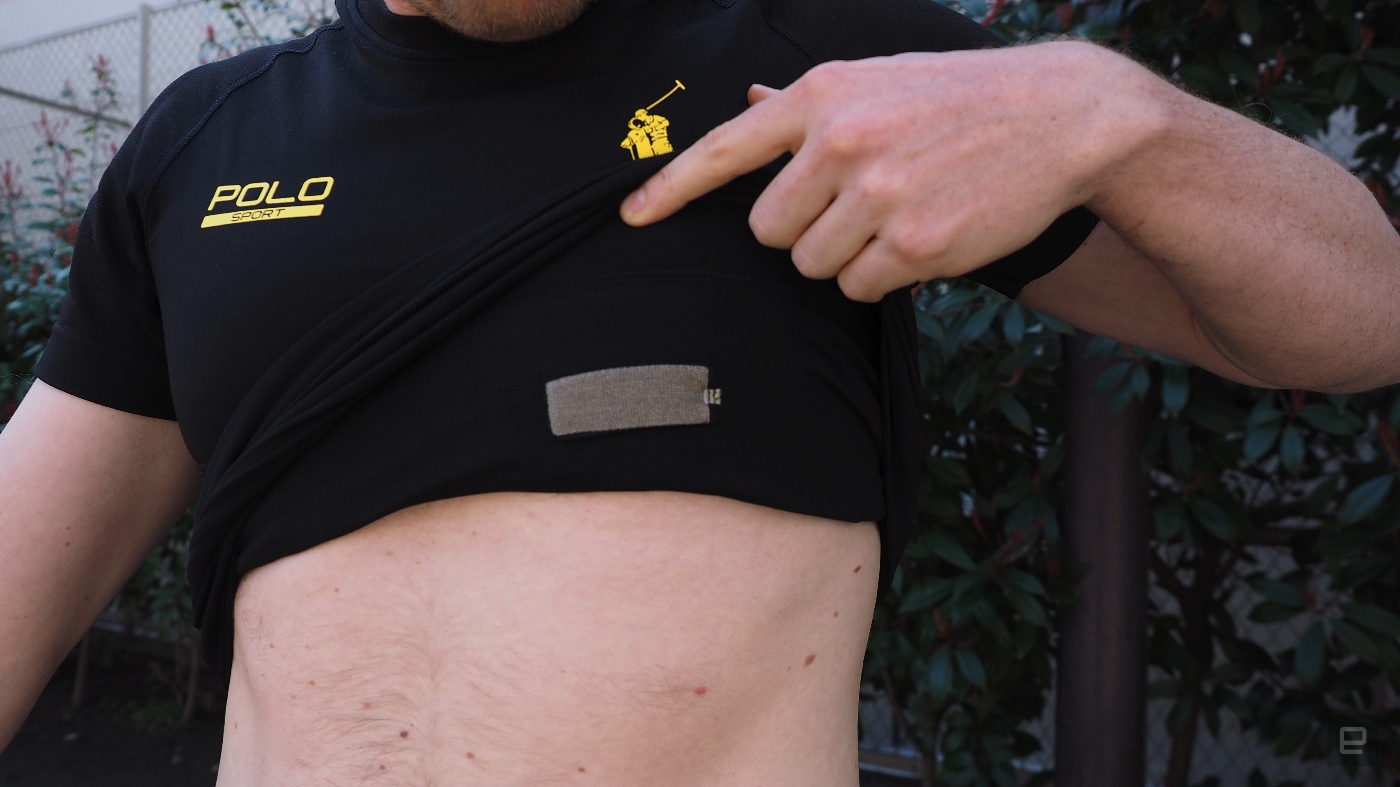 Ralph Lauren made a great fitness shirt that also happens to be 'smart' |  Engadget