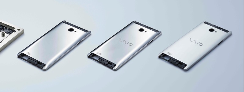 アルミ削り出しの高級感 新vaio Phone Biz は4月発売 Win10搭載 全数検査 安曇野finish も実施 Engadget 日本版