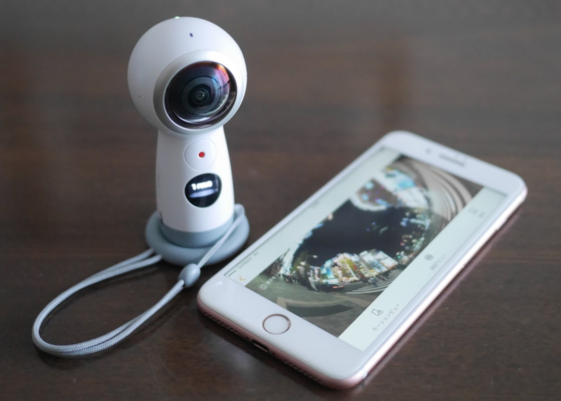 新gear 360カメラのiphoneアプリ配信開始 ライブビュー撮影や転送対応 16年モデルは非対応 Engadget 日本版