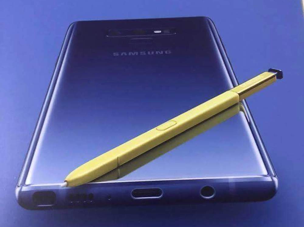 Galaxy Note9の画像が流出か ヘッドホンジャックは健在 Engadget 日本版