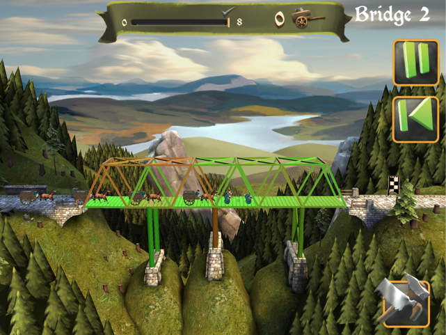 Bridge constructor medieval прохождение