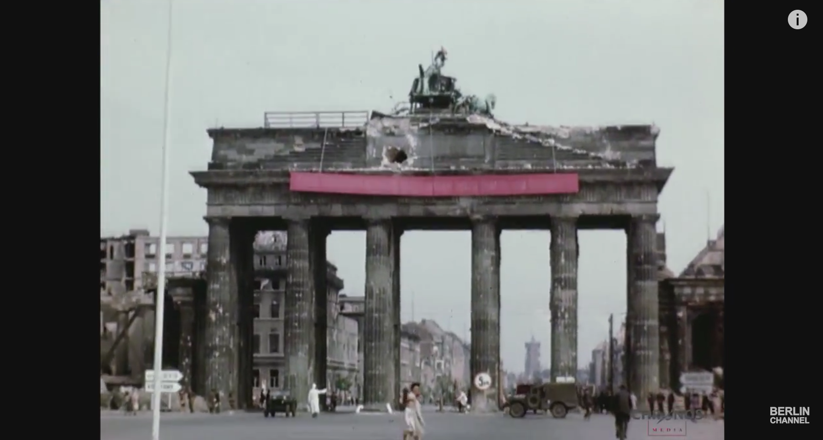 Este vídeo a color de Berlín tras la Segunda Guerra Mundial es sobrecogedor  | Engadget