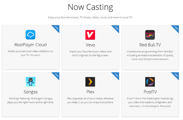 Google Chromecast adds 10 new apps to its streaming arsenal