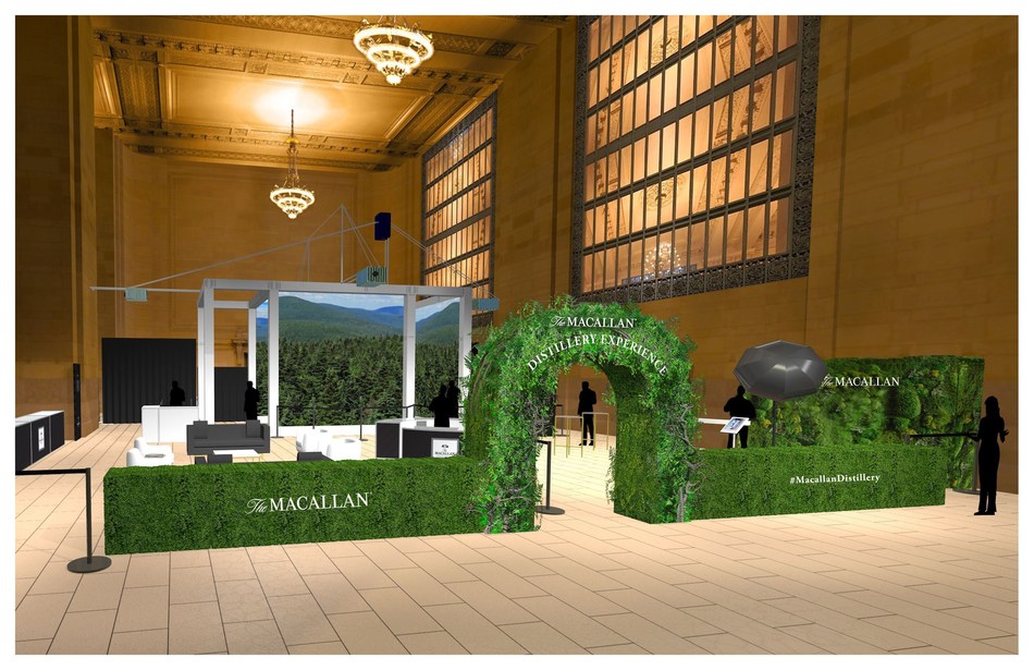 The Macallan Distillery Experience at Grand Central Station (PRNewsfoto/The Macallan)