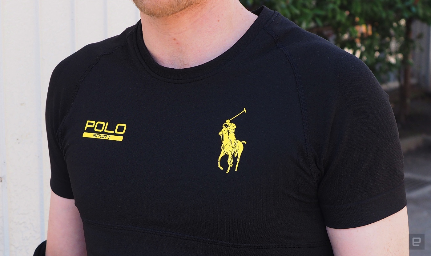 Ralph Lauren made a great fitness shirt that also happens to be 'smart' |  Engadget