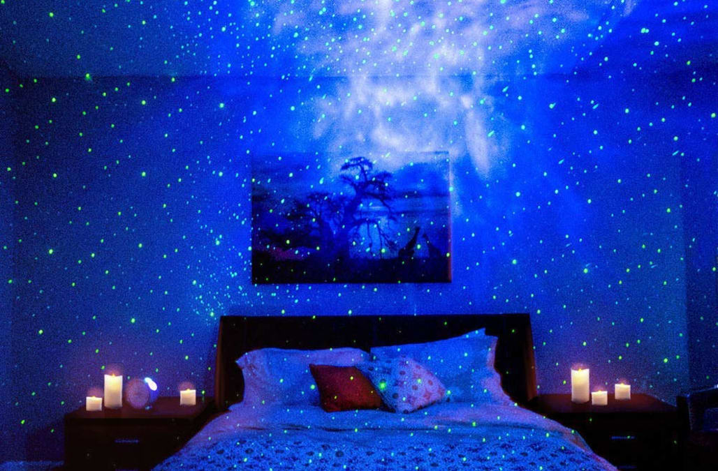This under-$60 laser projector turns your room into a dreamy galaxy