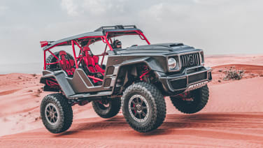 Brabus Crawler is a 900-hp, Mercedes G-Class-inspired buggy