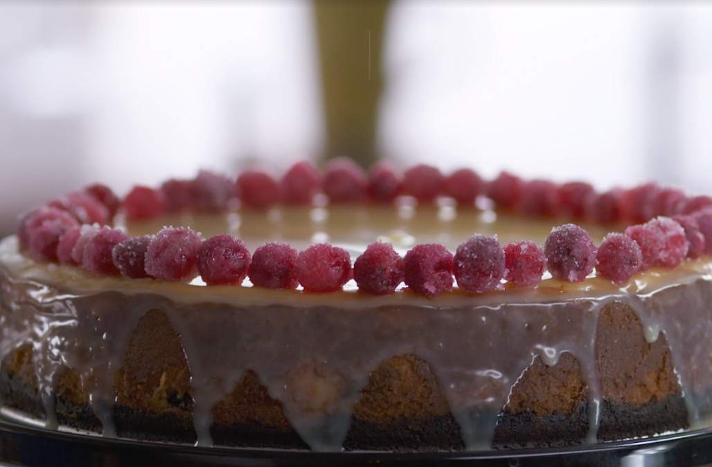 Best Bites: White chocolate cranberry cheesecake  AOL Lifestyle