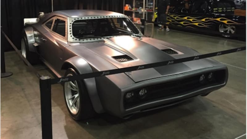 Vin Diesel's Fast 8 Charger has fake jet power, sounds mean - Autoblog