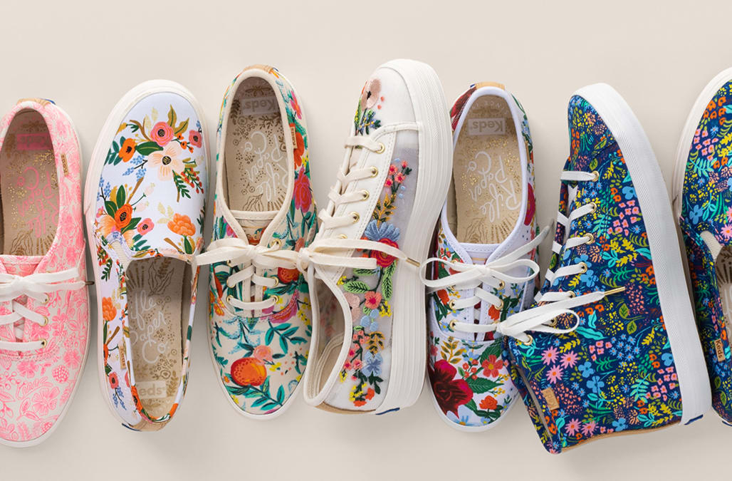 Keds just dropped the prettiest floral kicks for spring