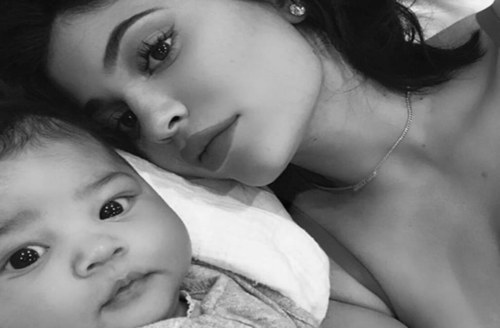 Kylie Jenner has never been happier, 'overwhelmed with joy' with baby Stormi, source says (exclusive)
