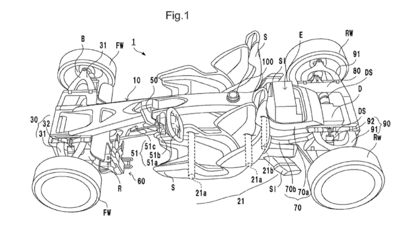 Honda files a patent for a mid-engine sports car similar to the Project 