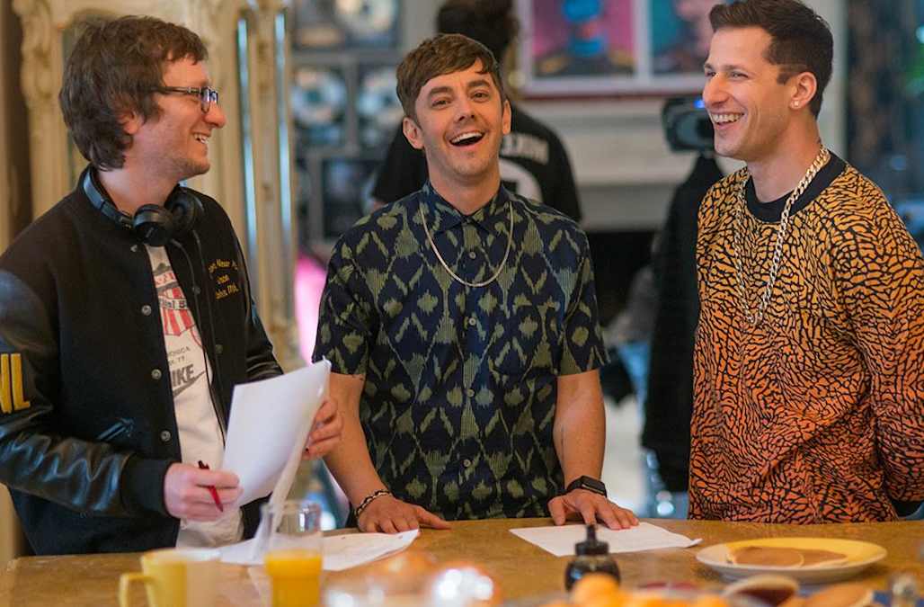 Andy Samberg and The Lonely Island guess popstar nude butts in racy