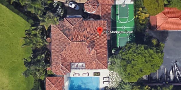 MansiÃ³n de Karime MacÃ­as, esposa de Javier Duarte, en Marinero Court,Â Coral Gables, Miami. 