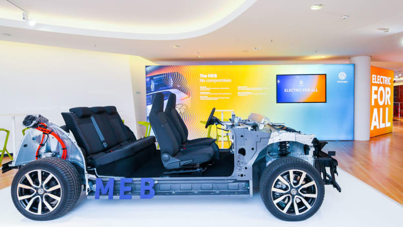 photo of VW reveals the platform its electric future will be riding on image