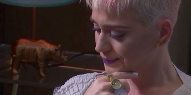 Katy Perry Describes Life After Giving Birth on 'Kimmel