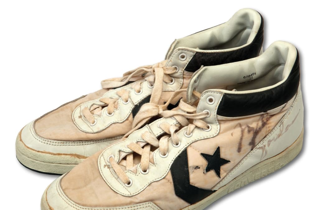 old sneakers break auction record 
