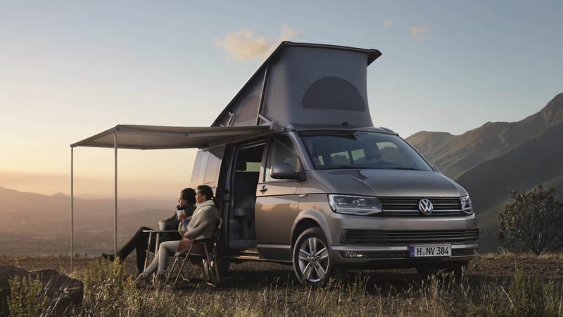 vw t6 tailgate chair storage