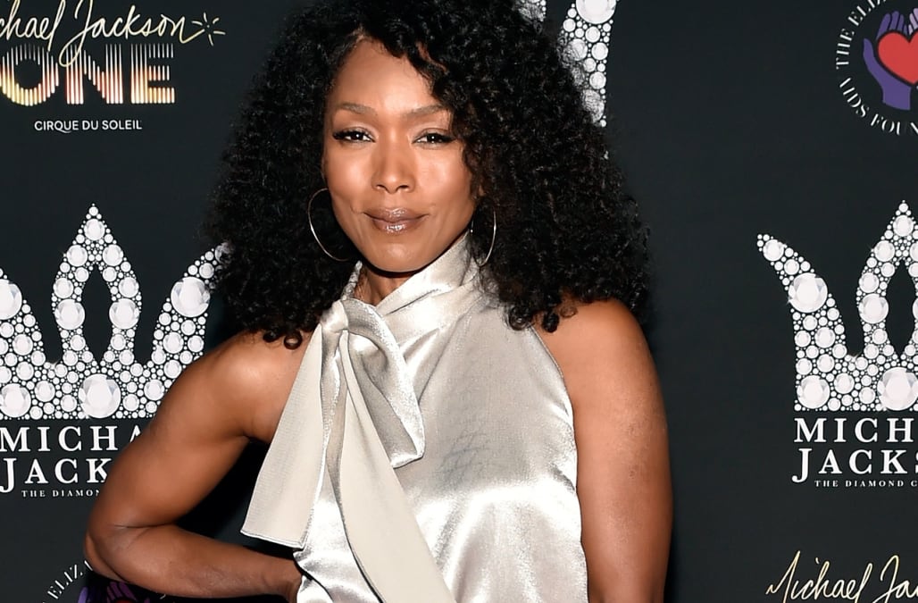 Angela Bassett Rocks Eye Popping Silver Jumpsuit Following Bikini Clad 60th Birthday Aol 