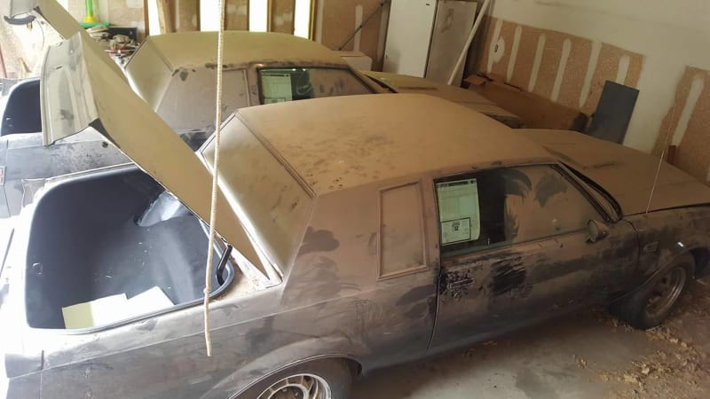 Two Nearly New 1987 Buick Grand National Twins Found In Garage