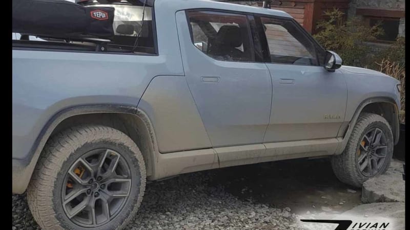 Two Rivian R1t Pickups Spotted In Tierra Del Fuego Autoblog