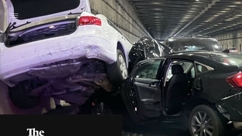Crash videos: Tesla abruptly brakes in ‘self driving’ mode, causes Bay Bridge pileup – Autoblog
