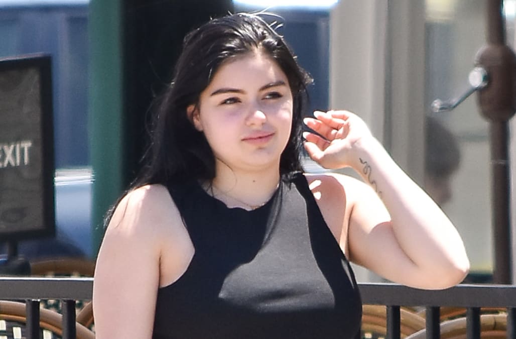 Ariel Winter Steps Out in 'Do My Nipples Offend You?' Shirt