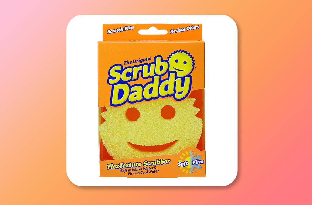 Scrub Daddy Daddy Caddy Polymer Foam Sponge in the Sponges