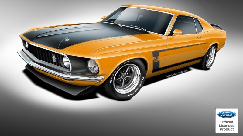1960s Ford Mustang Boss 302 and 1 go on sale soon - Autoblog