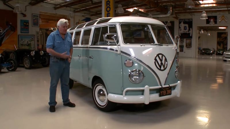 Jay Leno Takes A Ride In Gabriel Iglesias Classic 1966 Vw Bus