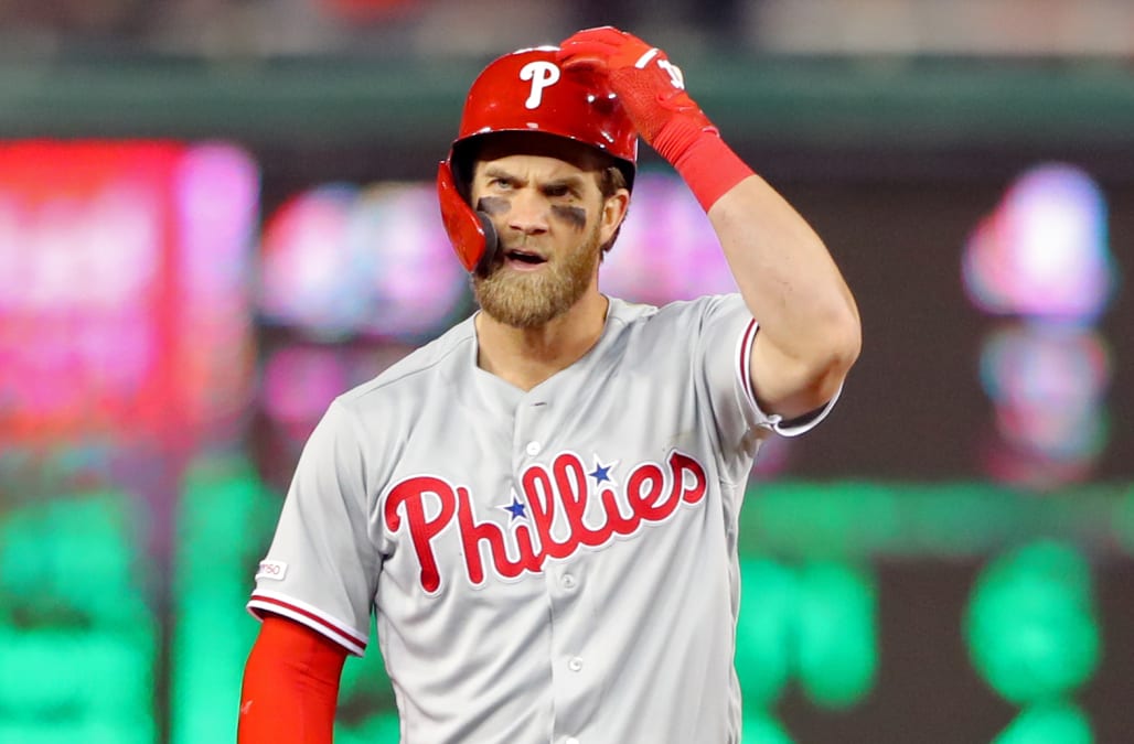 Bryce Harper Receives Loud Boos From Angry Nationals Fans In Dc Return Aol News