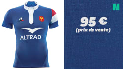 Made in France, le nouveau maillot du XV de France n'est pas plus cher que celui des Bleus fait à