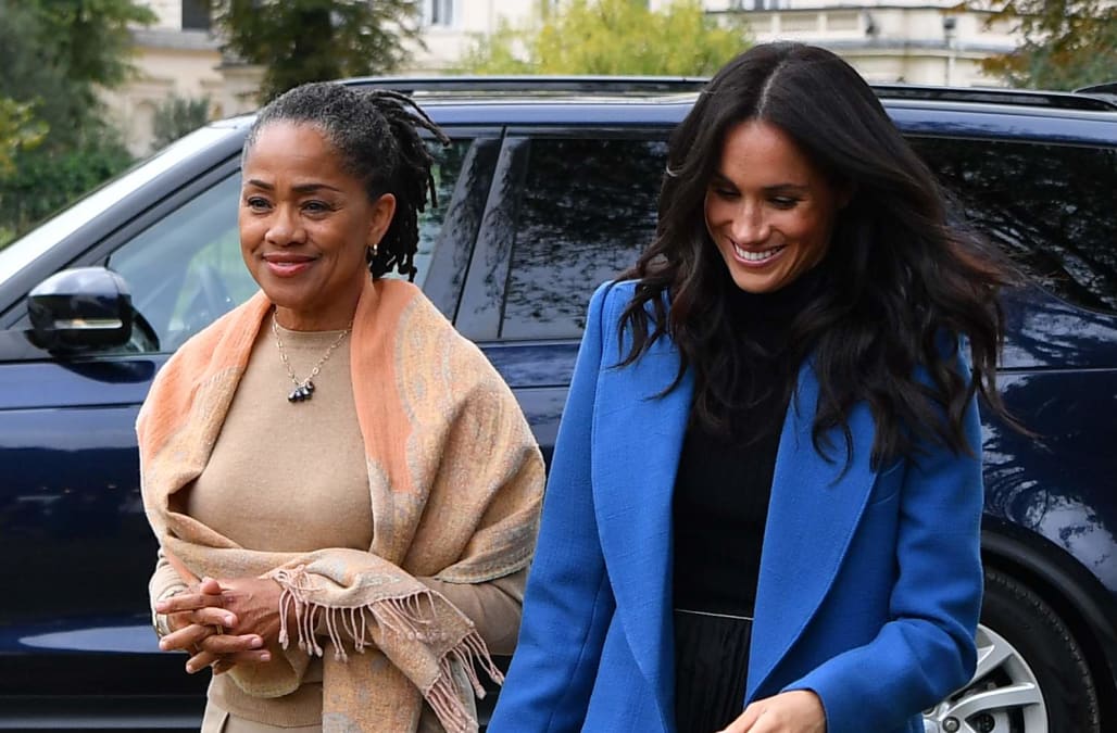 Duchess Meghan Steps Out With Mother Doria Ragland For First Time Since Royal Wedding