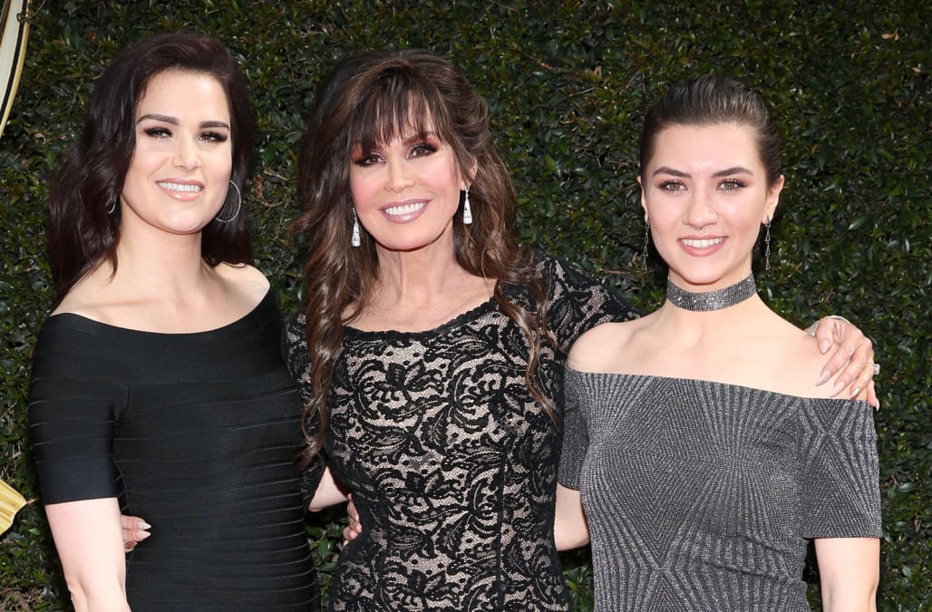 Marie Osmond Brings Stunning Daughters As Her Dates To The 2018 Daytime Emmy Awards