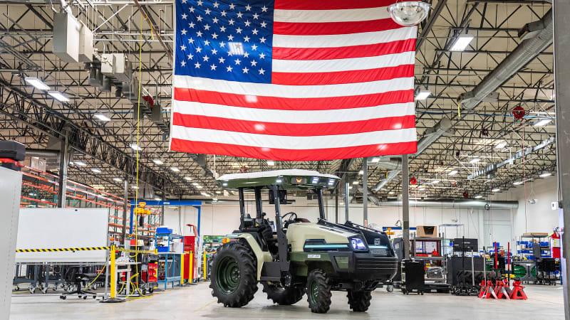 Foxconn will build autonomous electric tractors in Ohio