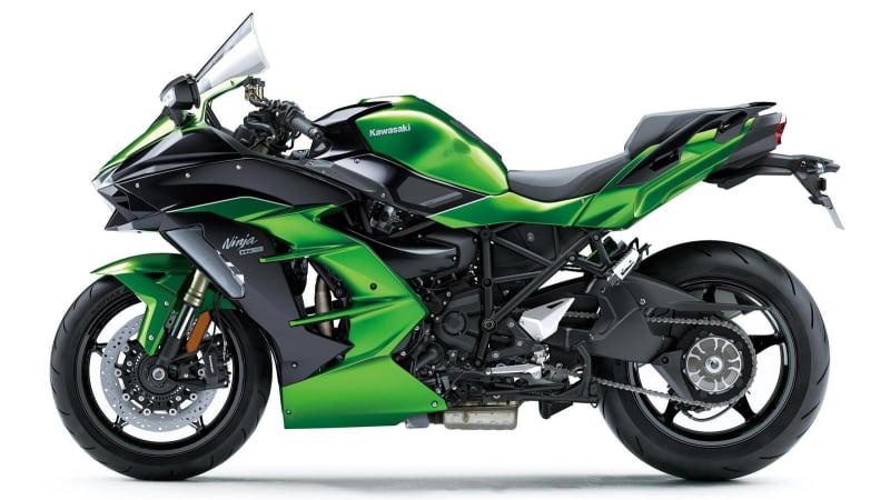 Ansvarlige person nærme sig neutral The 2018 Kawasaki Ninja H2 SX is a 201-horsepower supercharged cruiser