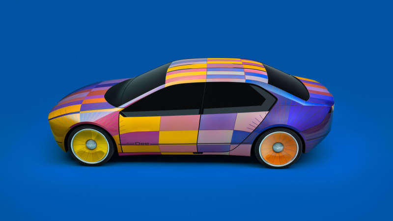 BMW i Vision Dee muestra nuevos mundos digitales, cambia de color como un camaleón